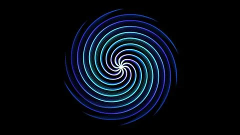 Abstract ring background with luminous backdrop. Stock Illustration