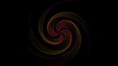 Abstract ring background with luminous backdrop. Stock Illustration