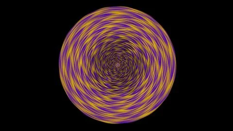 Abstract ring background with luminous backdrop. Stock-Illustration