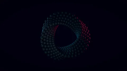 Abstract Ring Stock Footage 105653596