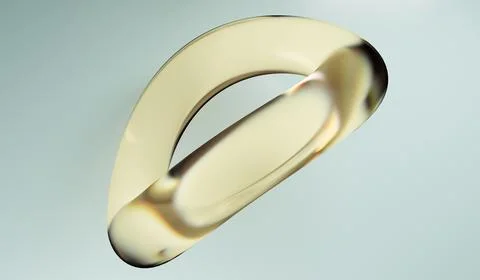Abstract ring oils conceptual background.3d rendering Stock Illustration
