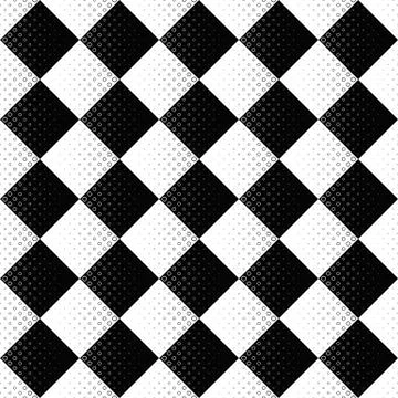 Abstract ring pattern background - monochrome vector illustration Stock Illustration