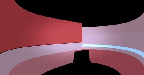 Abstract Ring Red Stock Footage 112940477