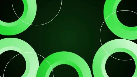 Abstract rings circles modern geometric design for wallpaper banner or post.. Stock Footage 337876587