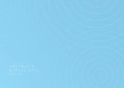Abstract ripple background blue clean design minimal wave modern concept Stock Illustration