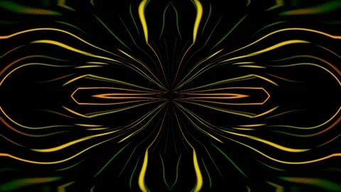 Abstract ripple black light water kaleidoscope smooth color background. wavy Stock Footage 330791871