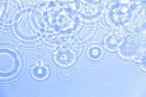 Abstract rippled blue water background Stock Illustration