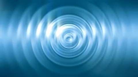 Abstract ripples on shiny blue surface seamless loop Stock Footage 61671968
