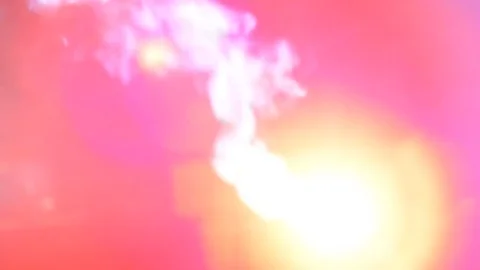 Abstract Road Flare Stock Footage 81107934