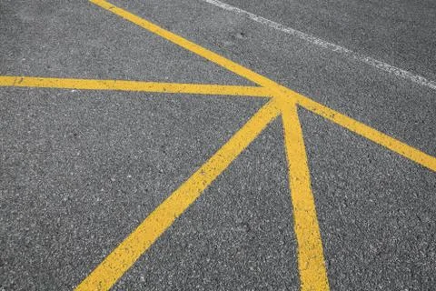 Abstract road marking background texture Stock Photos
