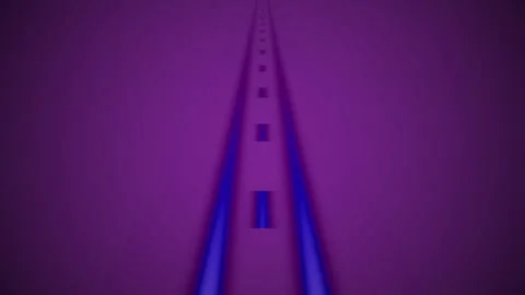 Abstract road perspective with orange lines and green background, motion bl.. Stock Footage 332499760