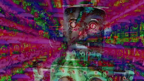 Abstract robot Stock Footage 329503781