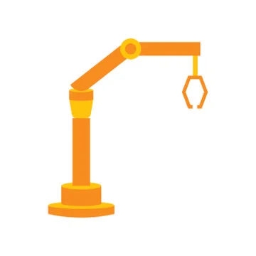 Abstract robot hand Stock Illustration