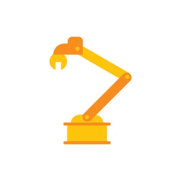 Abstract robot hand Stock Illustration