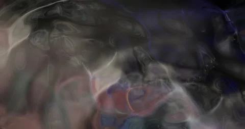 Abstract rock-like formation with left moving cloud effect Video stock 229419778