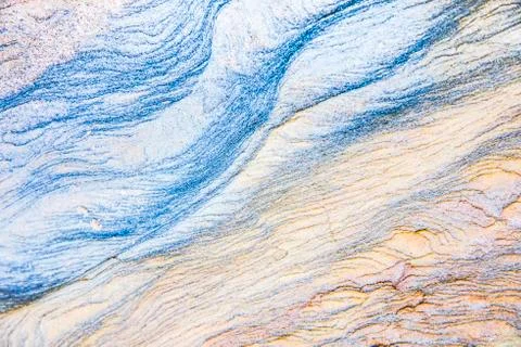Abstract rock layers - natural pattern background Stock Photos