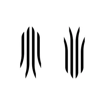 Abstract rocket logo, illustration, vector Stock Illustration