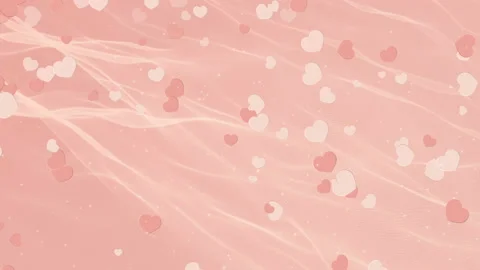 Abstract romantic background with hearts for Valentine's Day and Wedding Day Stock Footage 87646686