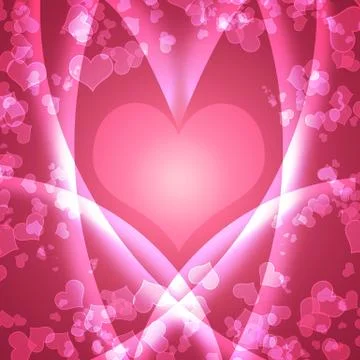 Abstract romantic background Stock Photos