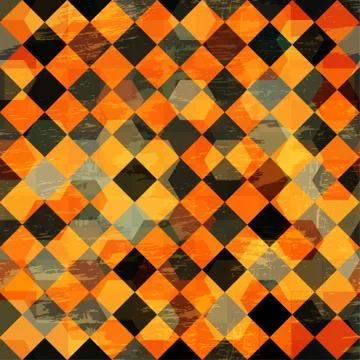 Abstract rombuses seamless Stock Illustration