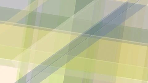 Abstract rooftop structure lines in mint and pale yellow form a retro-moder.. Stock Illustration