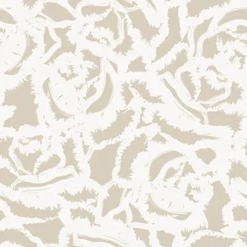 Abstract Rose Floral Seamless Pattern Design Stock Illustration