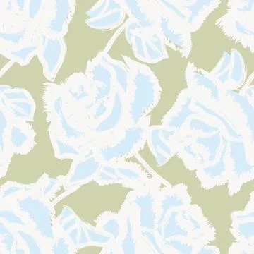 Abstract Rose Floral Seamless Pattern Design Stockillustratie