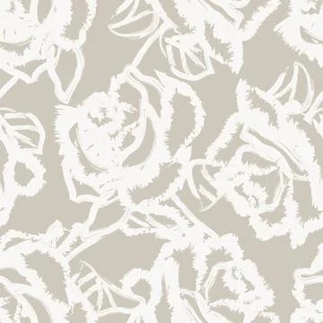 Abstract Rose Floral Seamless Pattern Design 스톡 일러스트