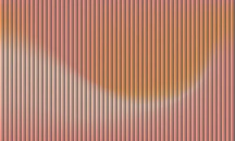 Abstract Rose Gold Background with Vertical Stripes and Smooth Orange Gradi.. Stock Illustration