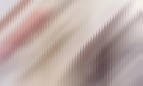 Abstract Rose Gold Zigzag Wave Background – Elegant Metallic Ripple Texture Stock Illustration