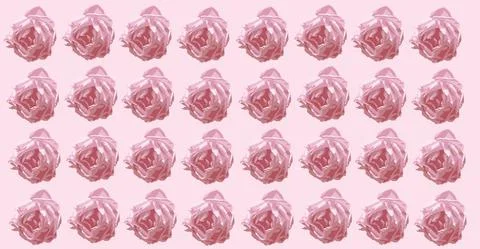 Abstract rose vector pink rose pattern drawing vectors Stock Illustration