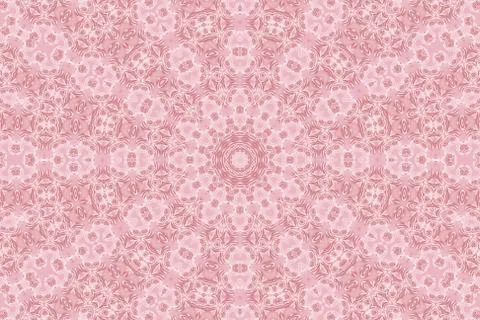Abstract roses pattern Stock Illustration