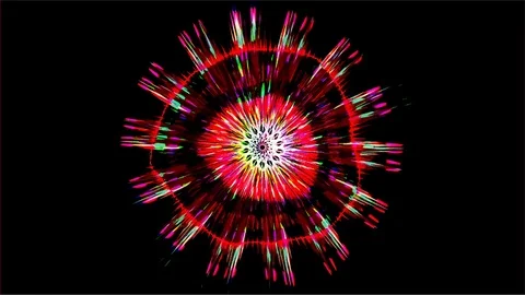 Abstract Rotating Background 2 Stock Footage 82550818