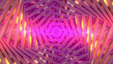 Abstract Rotating Background Grid. Video stock 296477503