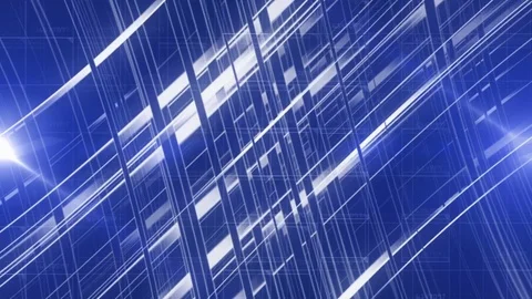 Abstract rotating background line LOOP blue Stock Footage 69755339