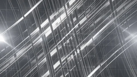 Abstract rotating background line LOOP colorless Video stock 69755342