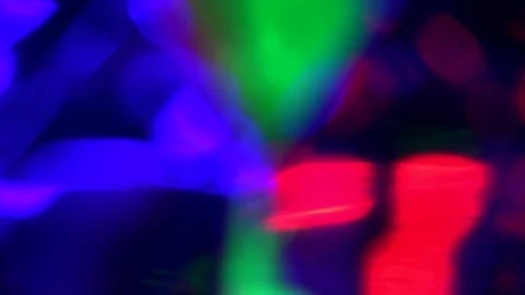 Abstract rotating colorful pattern red blue black disco light Stock Footage 100557975