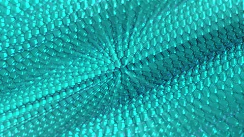 Abstract Rotating Geometric Waves and Shapes Background Video stock 292619129