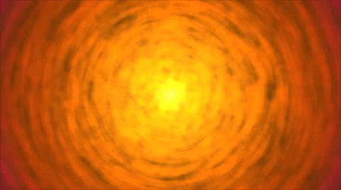 Abstract Rotating Lights Animation - Loop Orange Stock Footage 49597430
