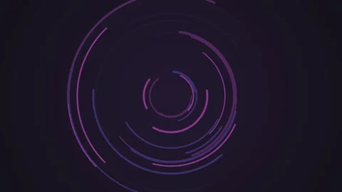 Abstract rotating lines create a vibrant, dynamic background Stock Footage 326175656