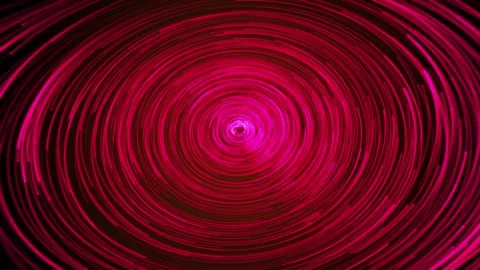 Abstract rotating particle surface field, multi-layered particle circles, par Stock Footage 318227205