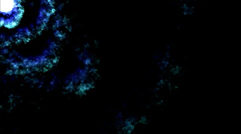 Abstract Rotating Pyramid Circles - Loop Blue Stock Footage 35230438