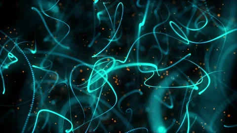 Abstract Rotating Rainbow Lines 02. Stock Footage 296151514