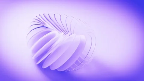 Abstract Rotating Spiral 3D Motion Background Stock-Footage 335407054