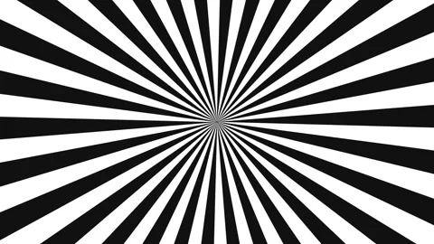 Abstract Rotating Sunburst Animated Looping Background. Stock Footage 295274140