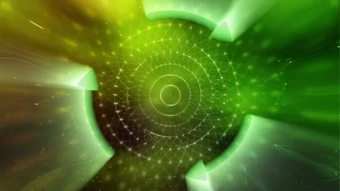 Abstract rotation blurred arrows network background Stock Footage 334815872