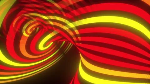 Abstract rotation lines Illustrazione stock