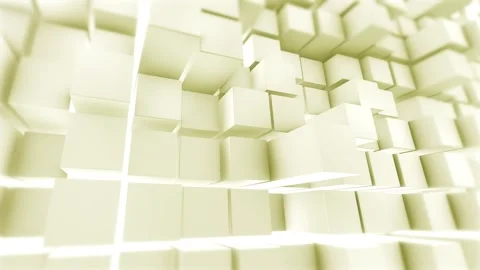 Abstract Round 4k Background Random Motion, 3d Animation. Video stock 294052325