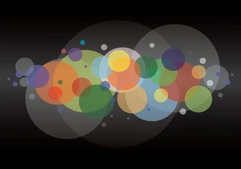 Abstract round Circle background Stock Illustration