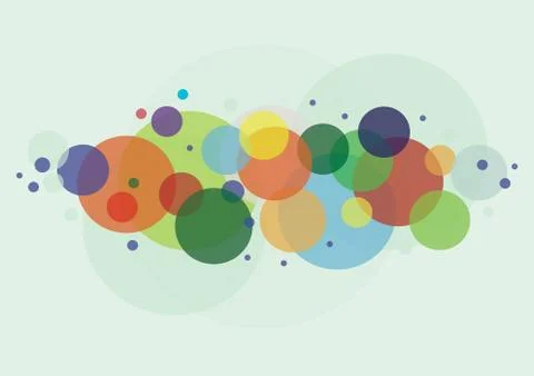 Abstract round Circle background Stock Illustration